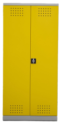Skria chemick 380, 3+1 vaika, perfor. dvere, rozvorov zmok, RAL 7035/1021