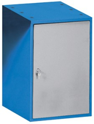 Skrinka 1  dverov po zem, RAL 5015/7001