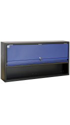 Skrinka nad pracovn stl PREMIUM LINE 1190, 2/3 dverami, RAL 9005/5003 MZ