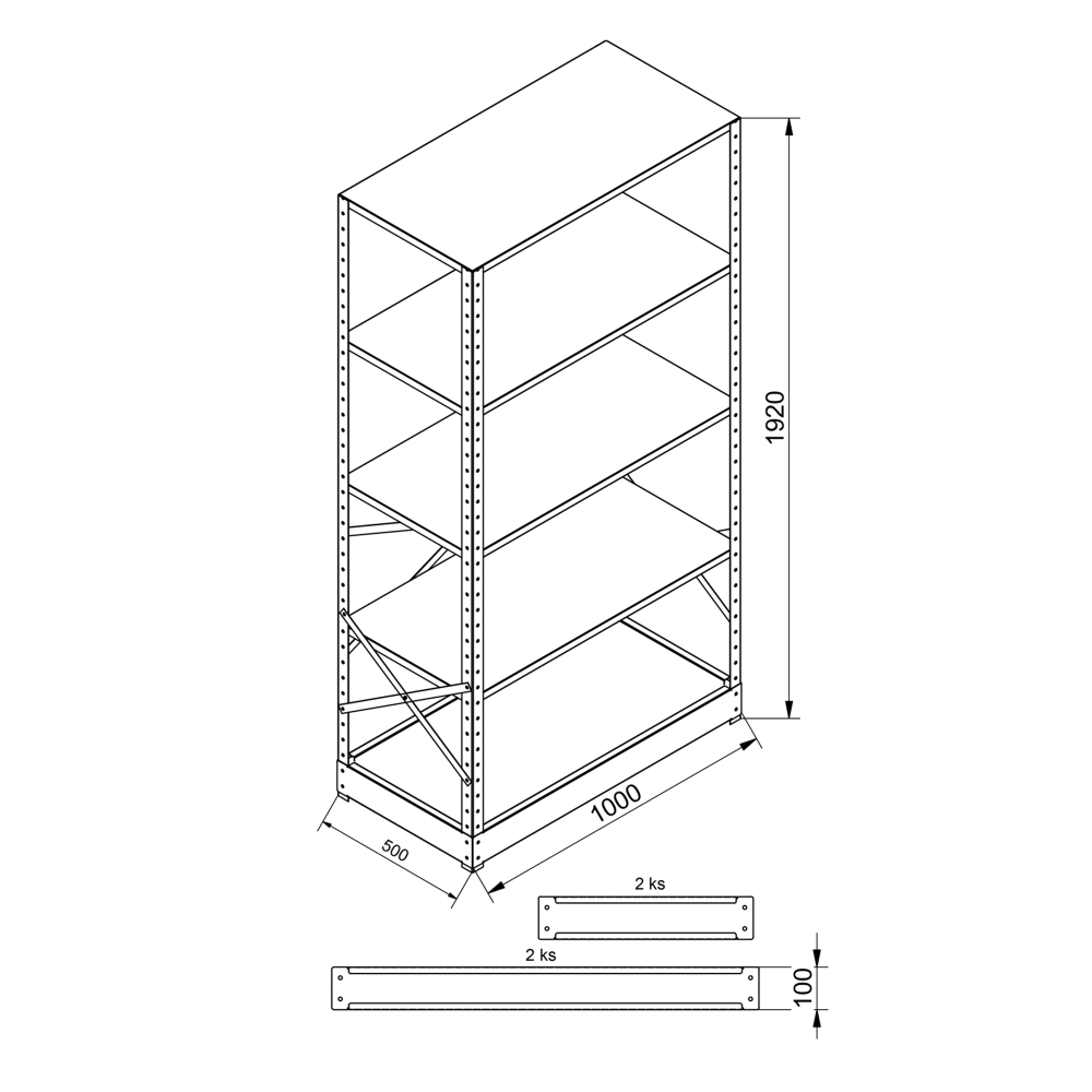 Dr�iak pneumat�k k reg�lu PREMIUM LINE 5 policov�, 1920x1000x500-03