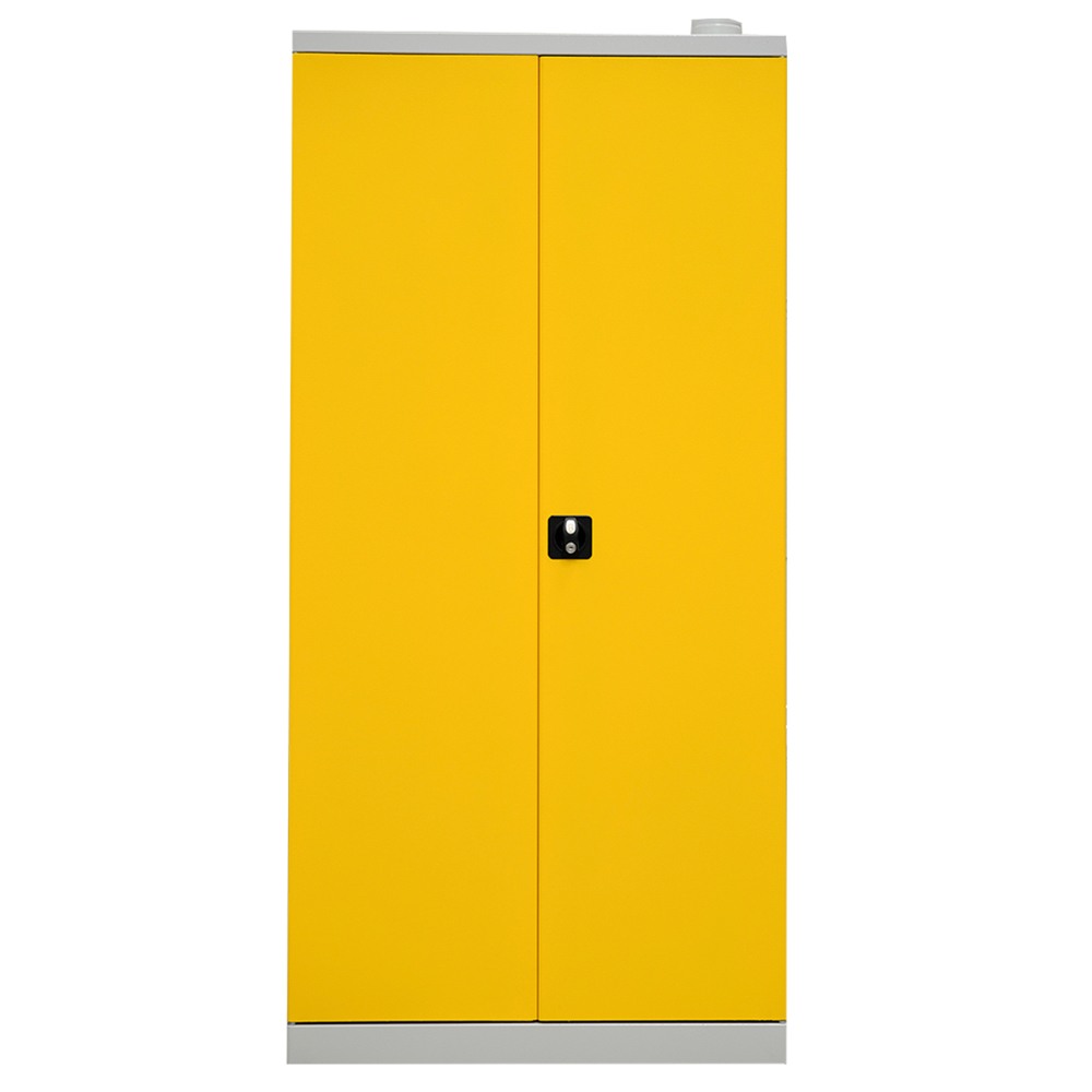 Kovov� chemick� skri�a s kom�nom, uzamykate�n�, RAL 7035/1021