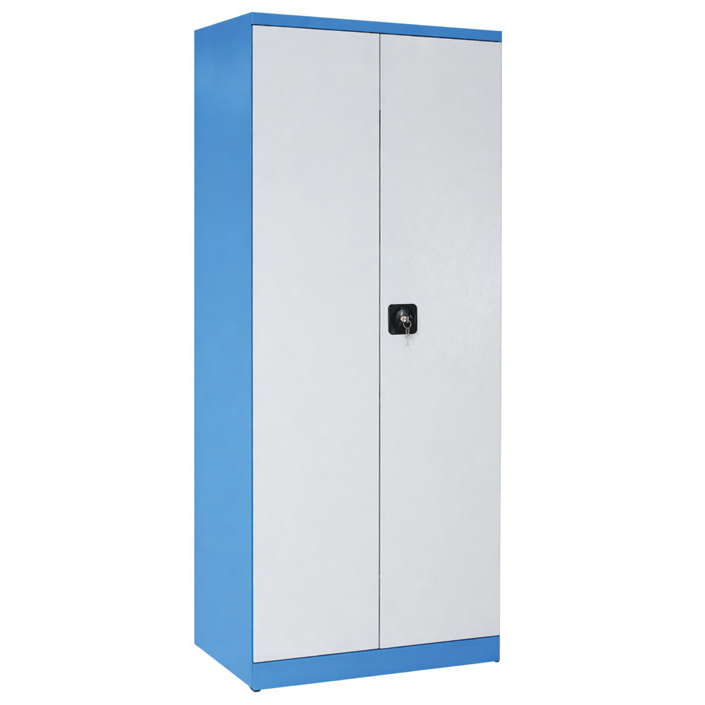 Kovov� kancel�rska skri�a Typ BG, uzamykate�n�, RAL 5015/7001