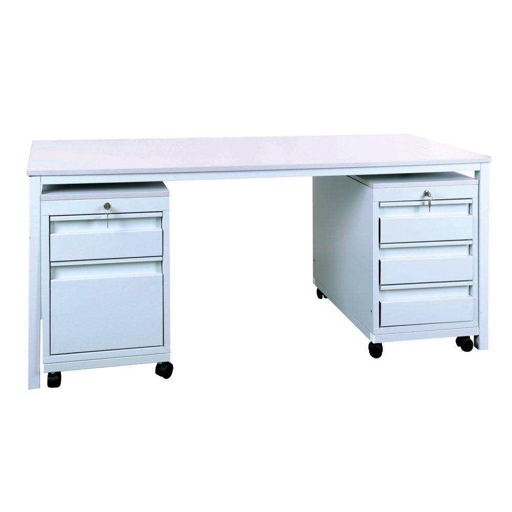 Kovov� stolov� kontajner na kolieskach, 2 � z�suvkov� 03