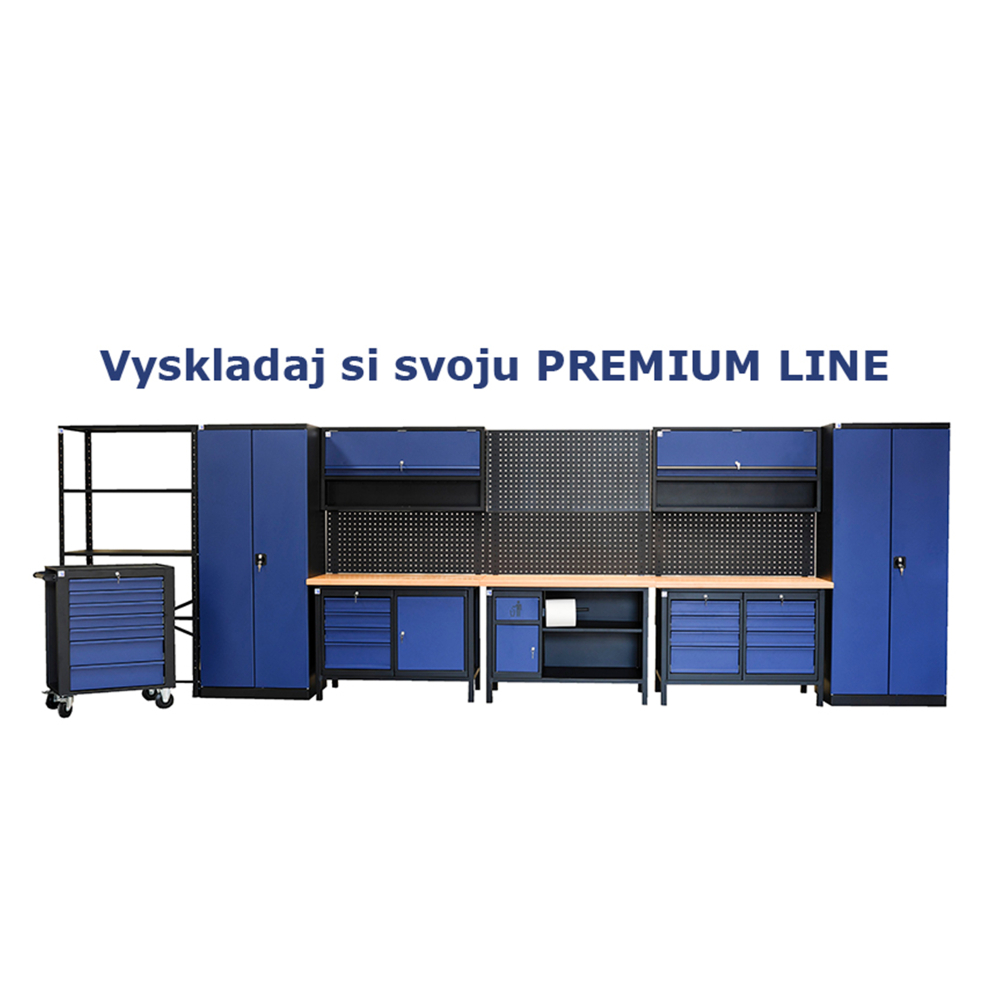Kovov� polica na svetlo PREMIUM LINE 02