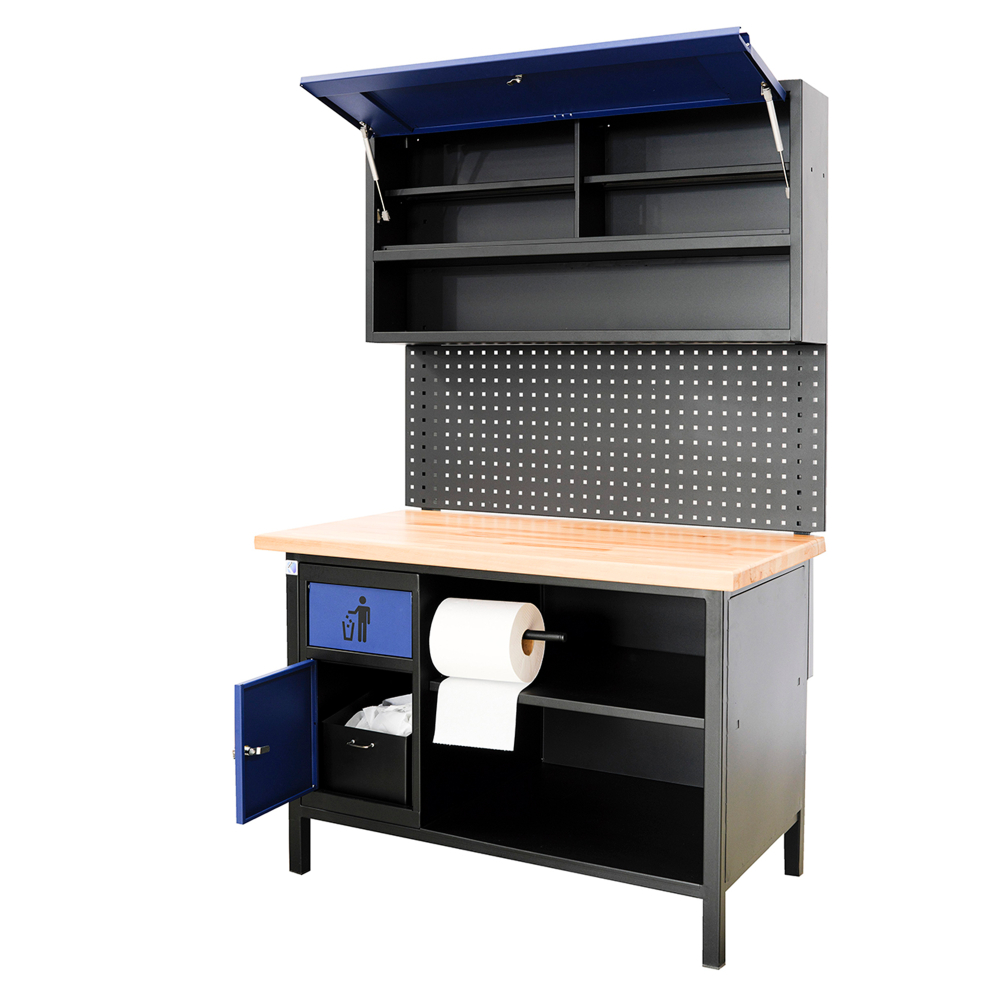 Zostava dielensk�ho n�bytku PREMIUM LINE KPS, RAL 9005/5003